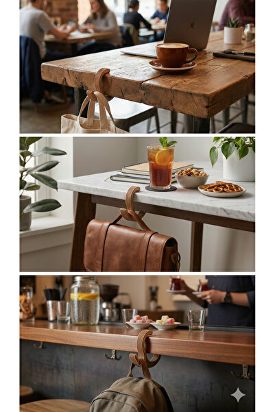 Zeyline Universal Masa Askısı | Çanta Askısı | Masa Kancası