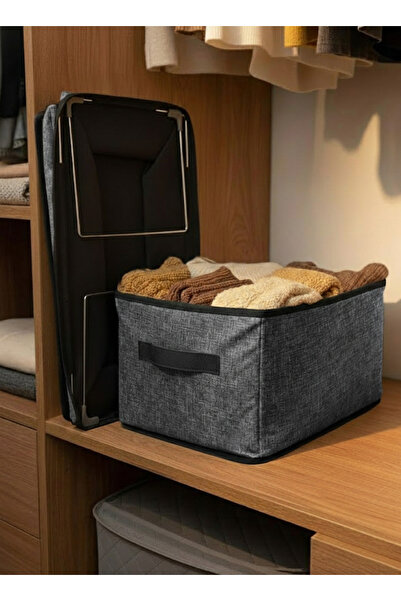 SER&YAT 1 брой сив стоманен шкаф за организиране 45x25x20 рафт за организиран...