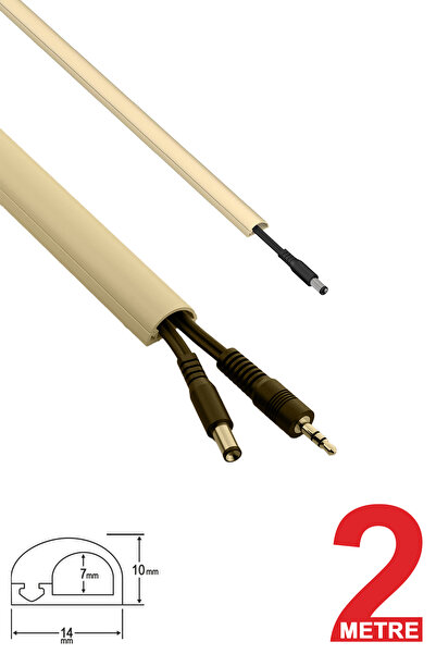 EasyTech Esnek Kablo Kanalı KREM / ET-KK12