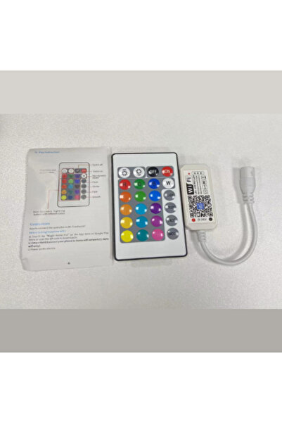 Genel Markalar El kumandası RGB uzaktan kumanda LED ışık WIFI Remote controll...
