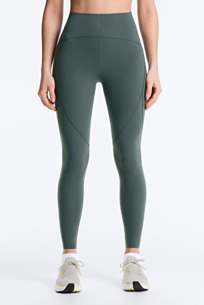 Oysho Compressive high rise ankle-length basic leggings