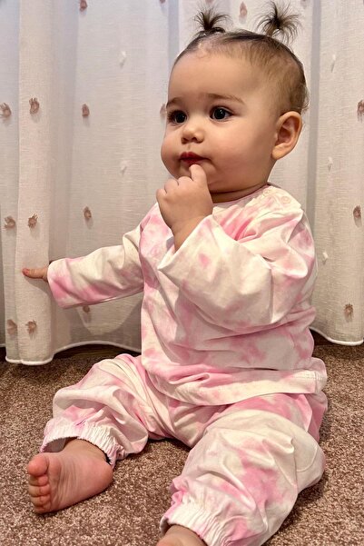 Breeze Kız Bebek Pijama Takımı Batik Desenli 9 Ay-3 Yaş, Karışık Renk