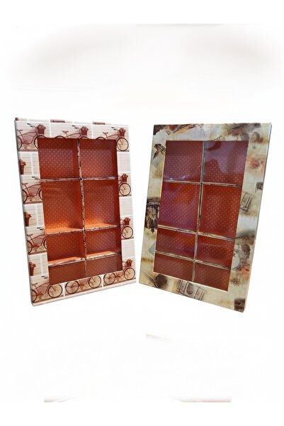 Yenigeldi 1 Adet (8 bölmeli ) Paris Şeffaf Kapaklı Kutu Organizer Çok Amaçlı ...