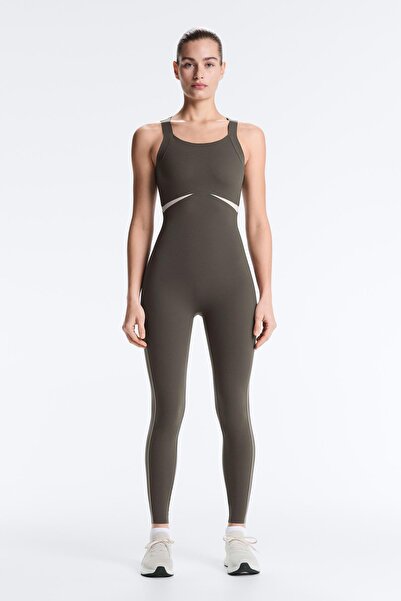 Oysho Compressive fosforlu uzun tulum