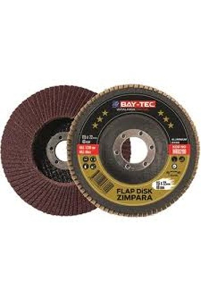 Genel Markalar BAYTEC FLAP DİSK ZIMPARA 115LİK P80