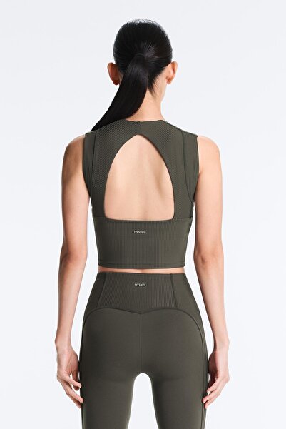 Oysho Sleeveless Rib Comfortlux Tank Top