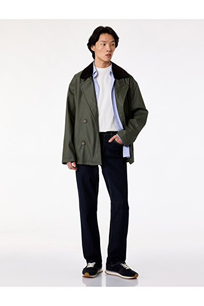 Koton Regular Waist Straight Leg Straight Fit Jean Pants - Mark Jean