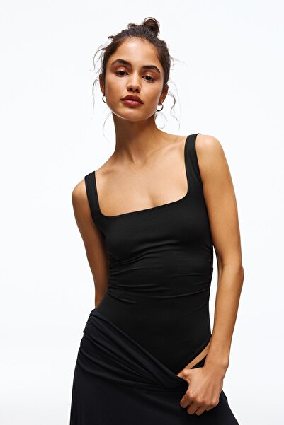 Bershka Askılı kare yaka body