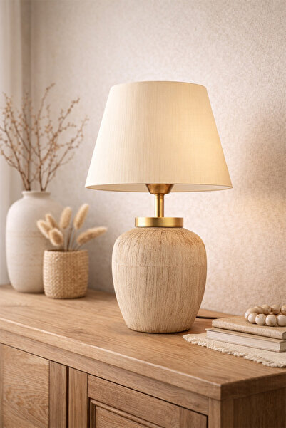 Hmydesign Bonnes Handmade Dekoratif Seramik Abajur