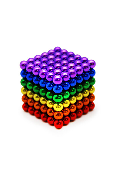 Skygo Colorful Magic Magnetic Balls Dyum Magnet Cube Ball 216 Pieces Cube