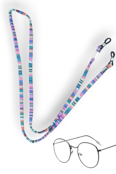 nftart.design Anti-Slip Bohemian Eyeglass Retainer Cords Made of Polyester Ma...