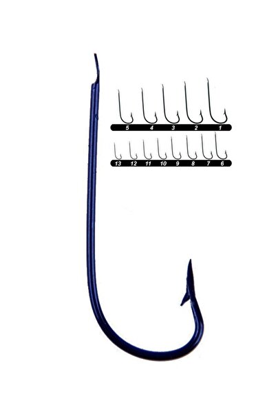 YOUVELLA 1303 Çapari İğnesi Çapraz 1.000'li Paket Siyah