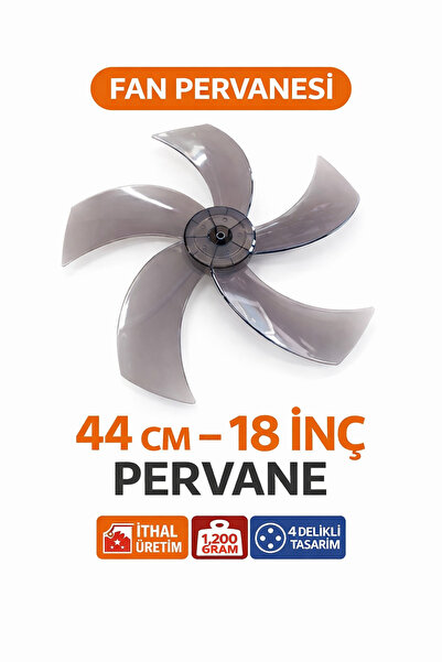 Raks Sf 18 Max Uyumlu Vantilatör Pervanesi 5 Kanat Kırılmaz Malzeme