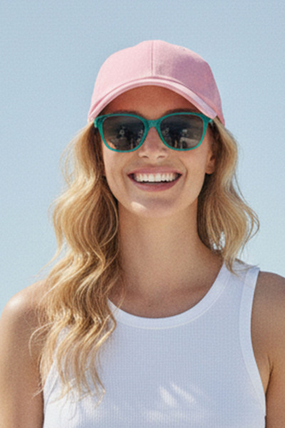 Ritagarcia Unisex Ayarlanabilir Pembe Spor Basic Şapka