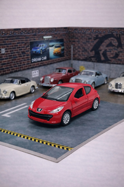 MODEL HEDİYELİK Peugeot 207 Diecast Metal Araba