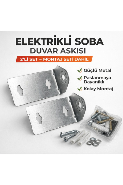 Luxell Soba Duvar Askı Aparatı Ve Vida Seti