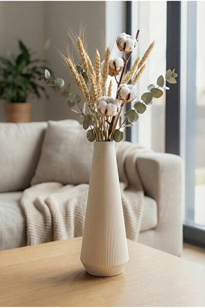 Puffin Design Flare Decorative Vase
