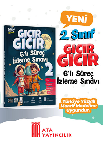 Ata Yayıncılık 2. Sınıf Gıcır Gıcır 6'Lı Süreç İzleme Sınavı