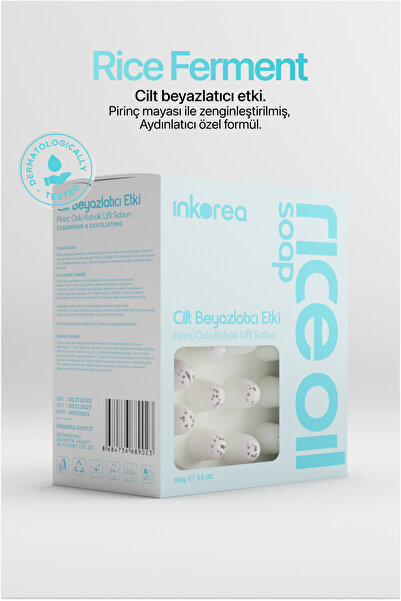 İnkorea Rice Ferment Soap -Pirinç Mayalı Cilt Beyazlatıcı Etki & Aydınlatıcı ...