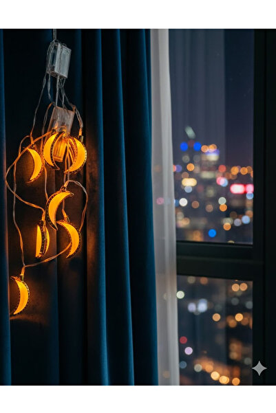 Bashaer Home شريط إضاءة LED على شكل هلال بطول 190 سم