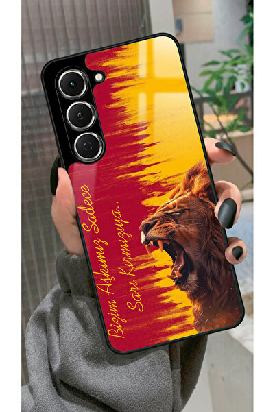 TECNO Spark 40 Pro Uyumlu Aslan Tasarımlı Glossy Premium Kılıf