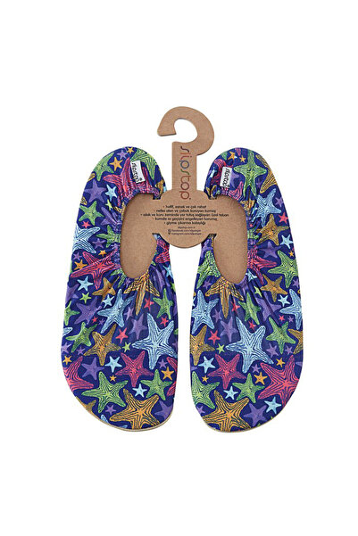 SLIPSTOP Pantofi sport multicolori Starfish pentru femei, model mare și pisci...