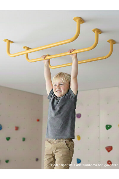 Pooki playroom ÇOCUK TIRMANMA BARI / DEMİRİ , 1 ADET MONKEY BAR (60cm)