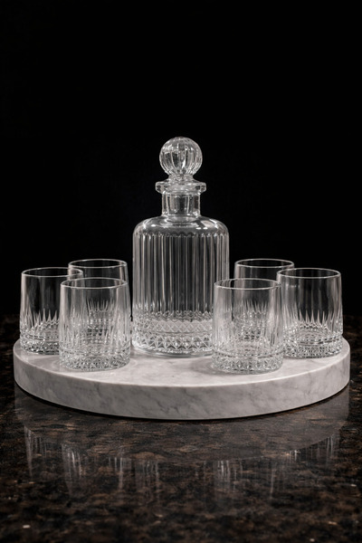 Maloria 7 Parça Eliza Kokteyl Seti | 1.5lt Karaf ve 6x300ml Su Bardağı