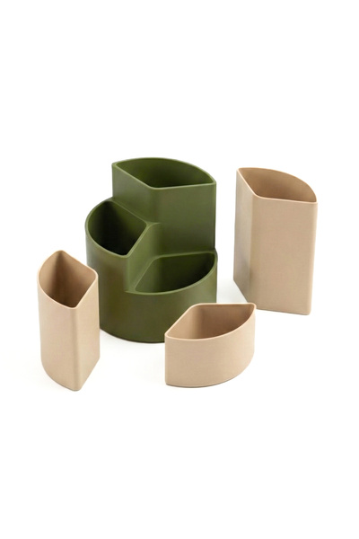 Puffin Design Foot Organizer Makeup Pen Holder