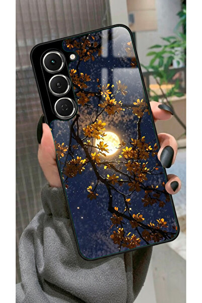 TECNO Spark 40 Pro Uyumlu Van Gogh Ağaç Tablosu Tasarımlı Glossy Premium Kılıf