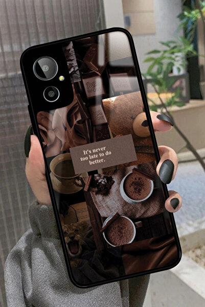 General Mobile Gm 23 SE Uyumlu Kahverengi Poster Tasarımlı Glossy Premium Kılıf