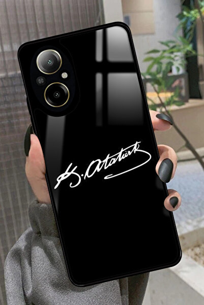 realme 12 Lite Uyumlu Atatürk Tasarımlı Glossy Premium Kılıf