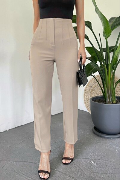 HİJABAYA Παντελόνι Zra Πλισέ Καρότο