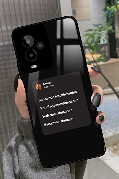 General Mobile Gm 24 Pro Uyumlu Sezen Aksu Şarkı Sözü Tasarımlı Glossy Premiu...