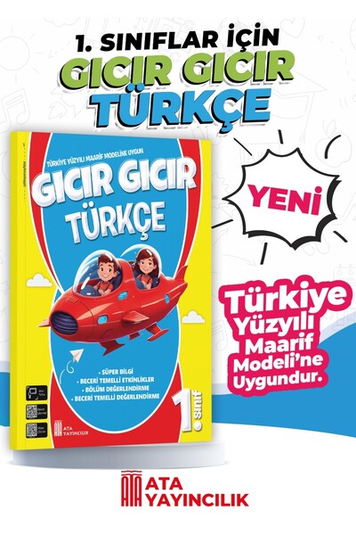 Ata Yayıncılık 1. Sınıf Gıcır Gıcır Türkçe