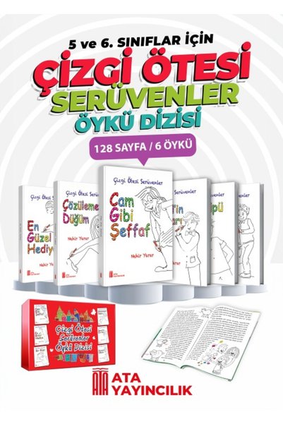 Ata Yayıncılık Çizgi Ötesi Serüvenler Dizisi (4, 5, 6, 7 ve 8. sınıflar)