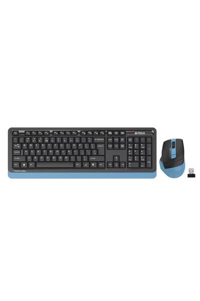 A4 Tech FG1035 MAVİ Q MM 2.4G KABLOSUZ KLAVYE MOUSE SET