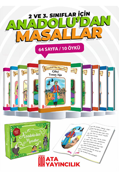 Ata Yayıncılık Anadoludan Masallar (2 - 3 Sınıf)