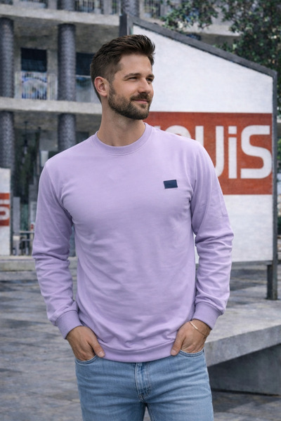 couis سويت شيرت رجالي - رقبة دائرية