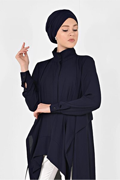 Alvina TUNICA LUNGĂ CU VOLAN FATA SCURTĂ ȘI SPATE 4874