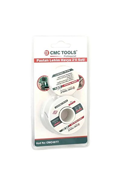 CMC Tools Pastalı Lehim Havya 2'Li Seti (Havya Teli:35 gr-Lehim Pastası:10gr)...