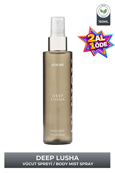 AURAN Deep Lusha Parfümlü Kadın Vücut Spreyi Vücut Kokusu Vücut Misti Body Mi...
