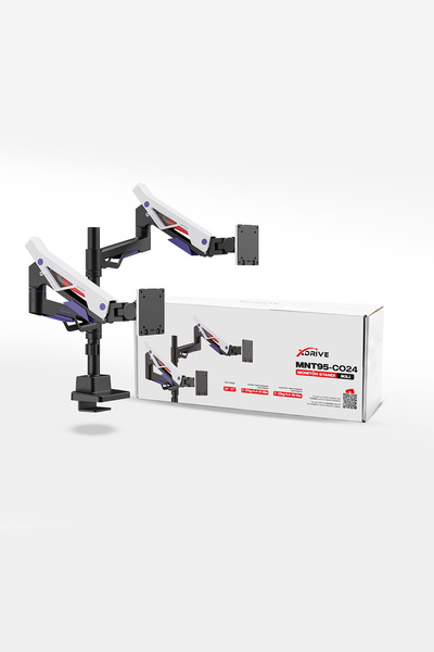 XDrive MNT-95 İkili Monitör Standı (Heavy-Duty) - Monitör Standı - Monitör Ap...