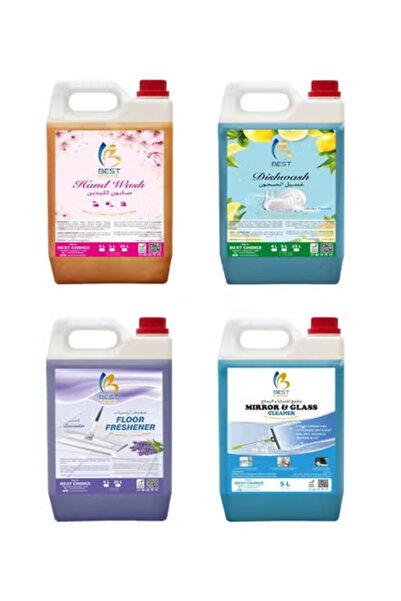 Bestchoice Best Choice 5L Cleaning Essentials Pack – Dish Wash, Hand Wash, La...