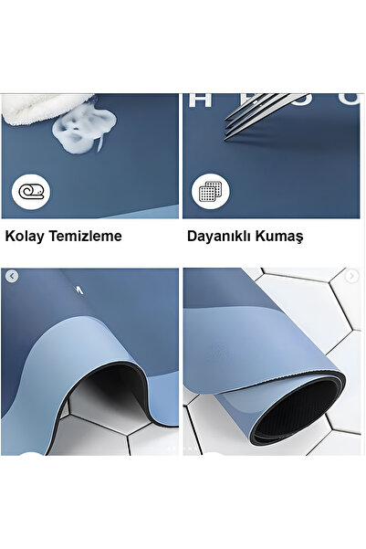 Birdoludukkan Diatom Sihirli Su Emici Paspas 40*60 cm