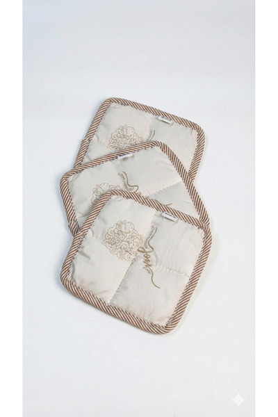 Woolly Well 3-Pack 100% Natural Merino Sheep Wool Filled Medical Pillow 15X15 cm