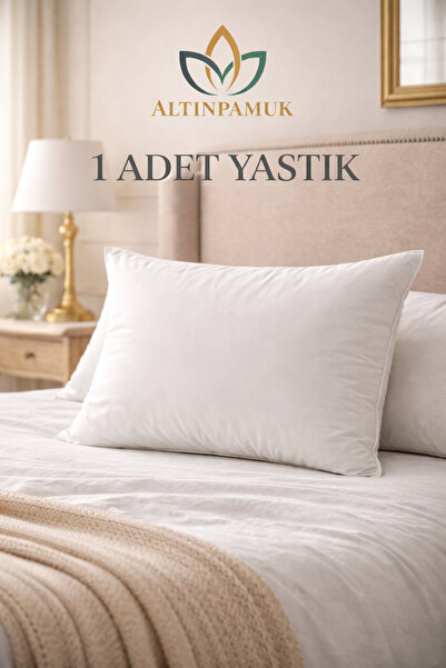 ALTINPAMUK Boncuk Silikon Yastık 1 Adet 50x70 1kg Pamuklu Akfil Kumaş 1.sınıf