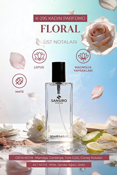 Sansiro K-295 Kadın Parfüm 50ml Edp