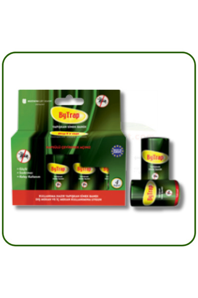 Bytrap Yapışkan Sinek Bandı | 1 Pakette 3 Rulo