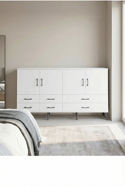 Dienni Arges Konsol 6 Raflı 6 Çekmeceli 4 Kapaklı 176x30x99 Aytaşı-Aytaşı